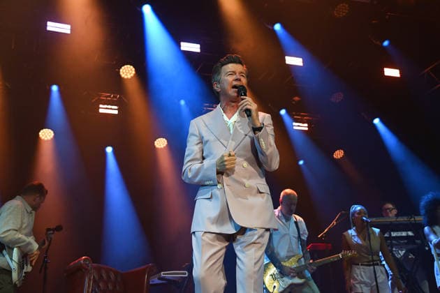 Rick ASTLEY (GBR,Saenger), live,Konzert, Buehne stage,Tollwood Festival am 07.07.2026 *** Rick Astley (GBR), singer, live, concert, stage, Tollwood Festival on July 7, 2026