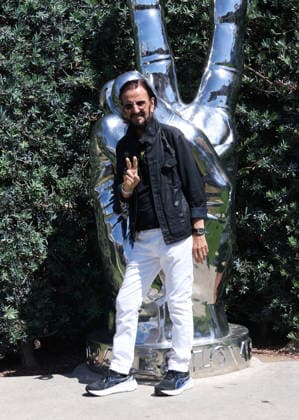 Beverly Hills CA July 07: Ringo Starr. at the Ringo s Peace & Love Birthday Celebration held at The Beverly Hills Park in Los Beverly Hills, CA. on July 07, 2026 Credit: AdMedia Beverly Hills USA - ZUMAa123 20260707_zaa_a123_147 Copyright: xADx