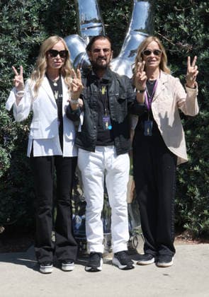 Ringo s Peace & Love Birthday Celebration 07 July 2026 . Beverly Hills, California - Marjorie Bach, Ringo Starr, Barbara Bach At The Ringo s Peace & Love Birthday Celebration held at The Beverly Hills Park in Beverly Hills., Credit:Sadou Faye Faye Sadou Avalon United States, CA, Beverly Hills, Beverly Hills Park  Copyright: xSadouxFayex xFayexSadoux xAvalonx 1115095148