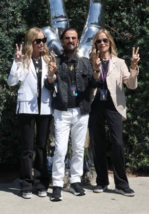 Ringo s Peace & Love Birthday Celebration 07 July 2026 . Beverly Hills, California - Marjorie Bach, Ringo Starr, Barbara Bach At The Ringo s Peace & Love Birthday Celebration held at The Beverly Hills Park in Beverly Hills., Credit:Sadou Faye Faye Sadou Avalon United States, CA, Beverly Hills, Beverly Hills Park  Copyright: xSadouxFayex xFayexSadoux xAvalonx 1115095178