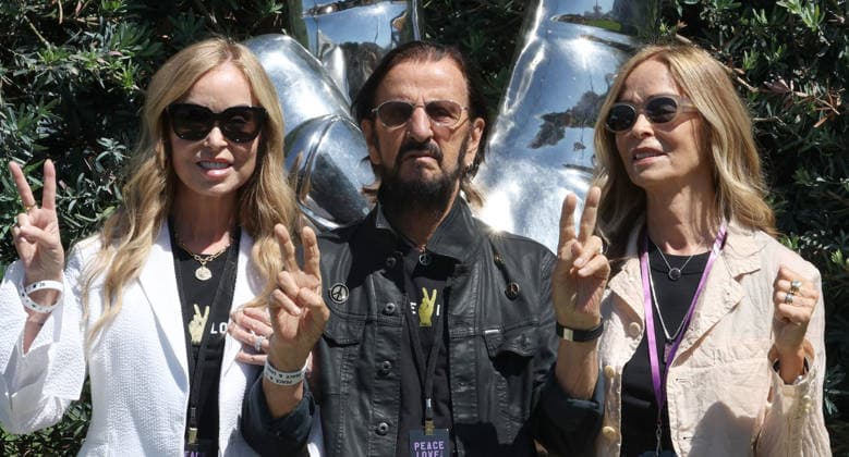 Ringo s Peace & Love Birthday Celebration 07 July 2026 . Beverly Hills, California - Marjorie Bach, Ringo Starr, Barbara Bach At The Ringo s Peace & Love Birthday Celebration held at The Beverly Hills Park in Beverly Hills., Credit:Sadou Faye Faye Sadou Avalon United States, CA, Beverly Hills, Beverly Hills Park  Copyright: xSadouxFayex xFayexSadoux xAvalonx 1115095321