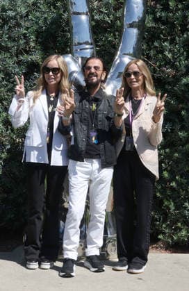 Ringo s Peace & Love Birthday Celebration 07 July 2026 . Beverly Hills, California - Marjorie Bach, Ringo Starr, Barbara Bach At The Ringo s Peace & Love Birthday Celebration held at The Beverly Hills Park in Beverly Hills., Credit:Sadou Faye Faye Sadou Avalon United States, CA, Beverly Hills, Beverly Hills Park  Copyright: xSadouxFayex xFayexSadoux xAvalonx 1115095334