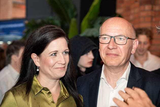 07.07.2026,Berlin, 24. Berliner Hoffest am Roten Rathaus, reg. Bürgermeister Kai Wegner (CDU) sowie Katharina Günther-Wünsch *** July 7, 2026, Berlin, 24th Berlin Courtyard Festival at the Red City Hall, Mayor Kai Wegner (CDU) and Katharina Günther Wünsch