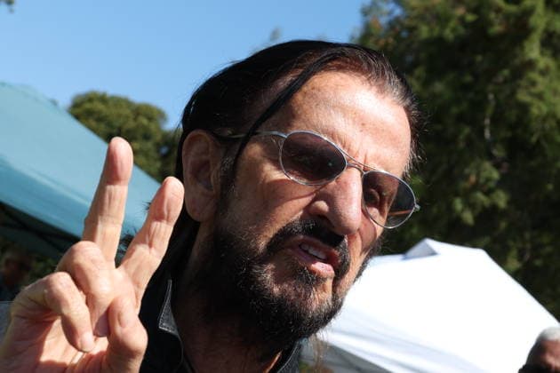 BEVERLY HILLS, CALIFORNIA - JULY 07: Ringo Starr attends Ringo s Peace & Love Birthday Celebration on July 07, 2026 in Beverly Hills, California. Credit: USA - ZUMAa123 20260707_zaa_a123_187 Copyright: xAdMediax