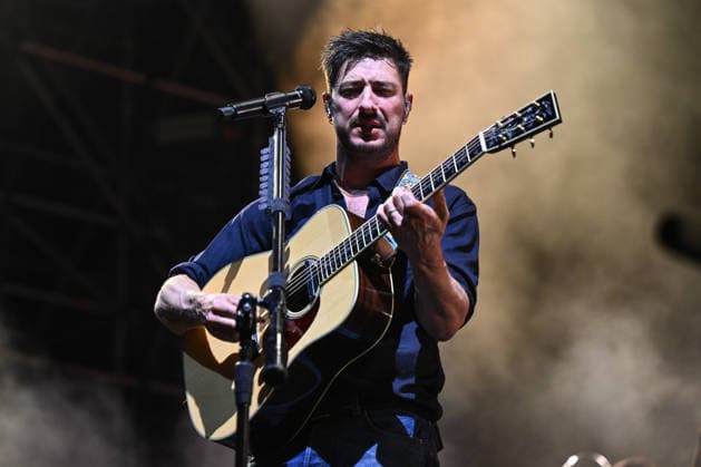IPA86486211 - Marcus Mumford of Mumford &amp; Sons during the 2026 Tour, at Rock in Roma 2026, on July 27, 2026, in Rome, Italy.  Copyright: xDomenicoxCippitelli LiveMediax xx 86486211