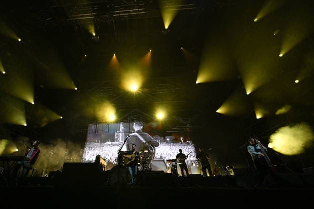 IPA86486334 - Mumford &amp; Sons during their 2026 tour, at Rock in Roma 2026, on July 27, 2026, in Rome, Italy.  Copyright: xDomenicoxCippitelli LiveMediax xx 86486334