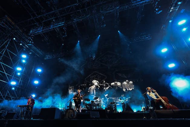 IPA86486350 - Mumford &amp; Sons during their 2026 tour, at Rock in Roma 2026, on July 27, 2026, in Rome, Italy.  Copyright: xDomenicoxCippitelli LiveMediax xx 86486350