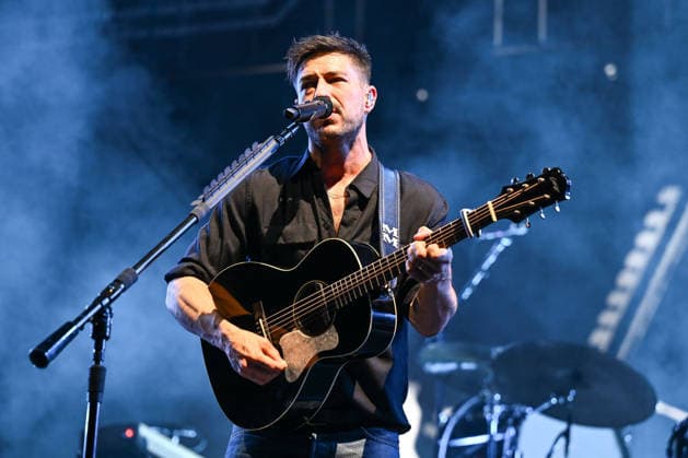 IPA86486364 - Marcus Mumford of Mumford &amp; Sons during the 2026 Tour, at Rock in Roma 2026, on July 27, 2026, in Rome, Italy.  Copyright: xDomenicoxCippitelli LiveMediax xx 86486364