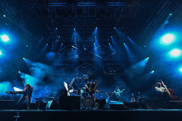 IPA86486370 - Mumford &amp; Sons during their 2026 tour, at Rock in Roma 2026, on July 27, 2026, in Rome, Italy.  Copyright: xDomenicoxCippitelli LiveMediax xx 86486370