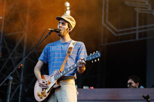 Music Concert - CAAMP - Live in 2026 Evan Westfall, member of the band Caamp, performs on the stage of Rock in Roma on July 07, 2026 at Ippodromo delle Capannelle, Rome, Italy. Rome Ippodromo delle Capannelle Italy Copyright: xEmanuelaxVertollix xLiveMediax LPM_2555995