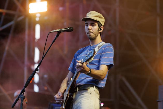 Music Concert - CAAMP - Live in 2026 Evan Westfall, member of the band Caamp, performs on the stage of Rock in Roma on July 07, 2026 at Ippodromo delle Capannelle, Rome, Italy. Rome Ippodromo delle Capannelle Italy Copyright: xEmanuelaxVertollix xLiveMediax LPM_2556004