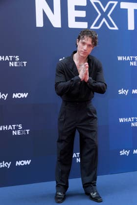 IPA86486231 - Milan, Sky What™s Next - Arrivals at the evening event at the Teatro Lirico - Irama  Copyright: xAlbertoxTerenghix xComi Terenghix 86486231