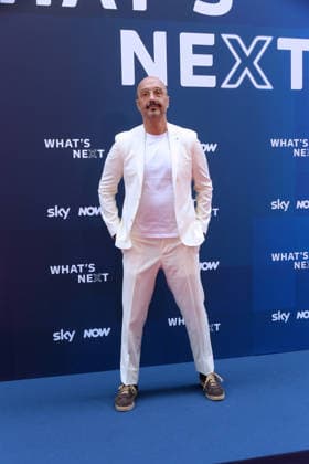IPA86486238 - Milan, Sky What™s Next arrivals at the evening event at the Teatro Lirico Joe Bastianich  Copyright: xAlbertoxTerenghix xComi Terenghix 86486238