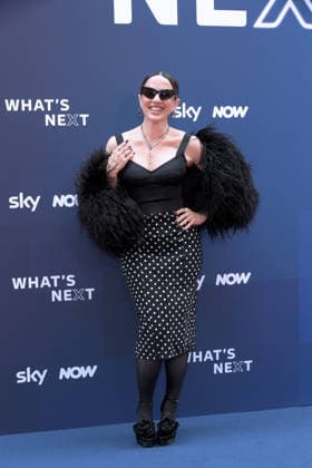 IPA86486307 - Milan, Sky What™s Next arrivals at the evening event at the Teatro Lirico - Paola Iezzi  Copyright: xAlbertoxTerenghix xComi Terenghix 86486307