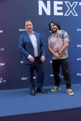 IPA86486353 - Milan, Sky What™s Next arrivals at the evening event at the Teatro Lirico Pablo Trincia  Copyright: xAlbertoxTerenghix xComi Terenghix 86486353
