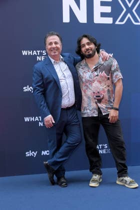 IPA86486356 - Milan, Sky What™s Next arrivals at the evening event at the Teatro Lirico Pablo Trincia  Copyright: xAlbertoxTerenghix xComi Terenghix 86486356