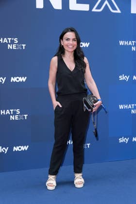 IPA86486460 - Milan, Sky What™s Next Arrivals at the evening event at the Teatro Lirico Mariangela Pira  Copyright: xAlbertoxTerenghix xComi Terenghix 86486460