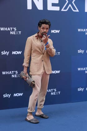 IPA86486398 - Milan, Sky What™s Next arrivals at the evening event at the Teatro Lirico Jean-Michel Sinisterra Munoz  Copyright: xAlbertoxTerenghix xComi Terenghix 86486398