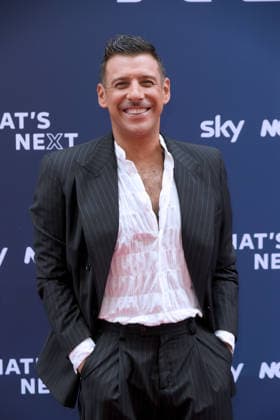 IPA86486218 - Milan, Sky What™s Next - Arrivals at the evening event at the Teatro Lirico - Francesco Gabbani  Copyright: xAlbertoxTerenghix xComi Terenghix 86486218