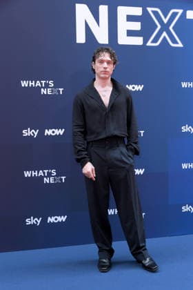IPA86486228 - Milan, Sky What™s Next - Arrivals at the evening event at the Teatro Lirico - Irama  Copyright: xAlbertoxTerenghix xComi Terenghix 86486228