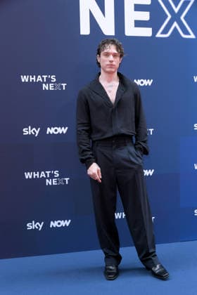 IPA86486229 - Milan, Sky What™s Next - Arrivals at the evening event at the Teatro Lirico - Irama  Copyright: xAlbertoxTerenghix xComi Terenghix 86486229
