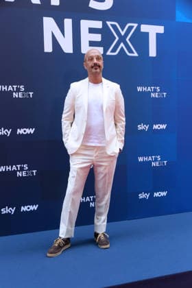 IPA86486240 - Milan, Sky What™s Next arrivals at the evening event at the Teatro Lirico Joe Bastianich  Copyright: xAlbertoxTerenghix xComi Terenghix 86486240