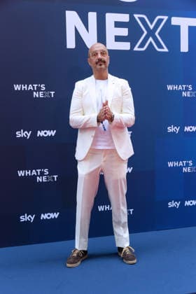 IPA86486242 - Milan, Sky What™s Next arrivals at the evening event at the Teatro Lirico Joe Bastianich  Copyright: xAlbertoxTerenghix xComi Terenghix 86486242