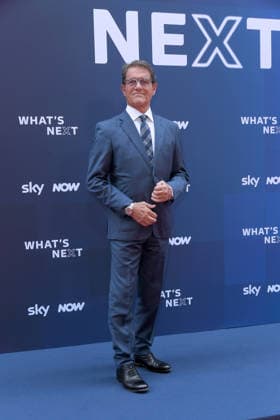 IPA86486280 - Milan, Sky What™s Next - Arrivals at the evening event at the Teatro Lirico - Fabio Capello  Copyright: xAlbertoxTerenghix xComi Terenghix 86486280
