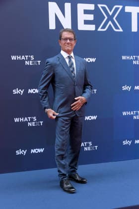 IPA86486284 - Milan, Sky What™s Next - Arrivals at the evening event at the Teatro Lirico - Fabio Capello  Copyright: xAlbertoxTerenghix xComi Terenghix 86486284