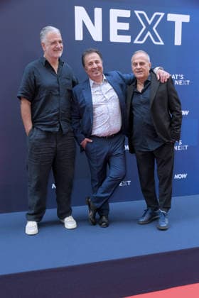 IPA86486296 - Milan, Sky What™s Next - Arrivals at the evening event at the Teatro Lirico - Gialappas Band, Mago Forest  Copyright: xAlbertoxTerenghix xComi Terenghix 86486296
