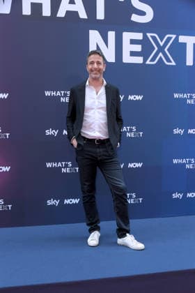 IPA86486358 - Milan, Sky What™s Next arrivals at the evening event at the Teatro Lirico Pablo Trincia  Copyright: xAlbertoxTerenghix xComi Terenghix 86486358