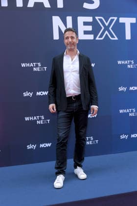 IPA86486360 - Milan, Sky What™s Next - Arrivals at the evening event at the Teatro Lirico - Pablo Trincia  Copyright: xAlbertoxTerenghix xComi Terenghix 86486360