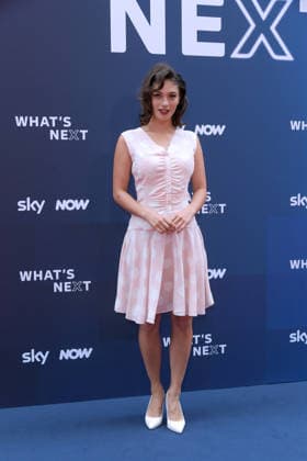 IPA86486391 - Milan, Sky What™s Next - Arrivals at the evening event at the Teatro Lirico - Arianna Di Claudio  Copyright: xAlbertoxTerenghix xComi Terenghix 86486391