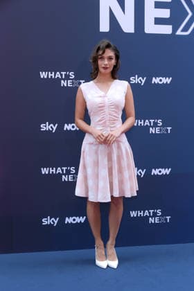 IPA86486393 - Milan, Sky What™s Next - Arrivals at the evening event at the Teatro Lirico - Arianna Di Claudio  Copyright: xAlbertoxTerenghix xComi Terenghix 86486393