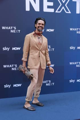 IPA86486397 - Milan, Sky What™s Next arrivals at the evening event at the Teatro Lirico Jean-Michel Sinisterra Munoz  Copyright: xAlbertoxTerenghix xComi Terenghix 86486397