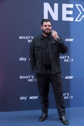 IPA86486423 - Milan, Sky What™s Next - Arrivals at the evening event at the Teatro Lirico - Salvatore Esposito  Copyright: xAlbertoxTerenghix xComi Terenghix 86486423