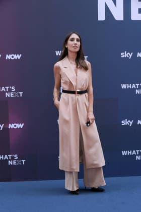 IPA86486433 - Milan, Sky What™s Next Arrivals at the evening event at the Teatro Lirico Silvia D Amico  Copyright: xAlbertoxTerenghix xComi Terenghix 86486433