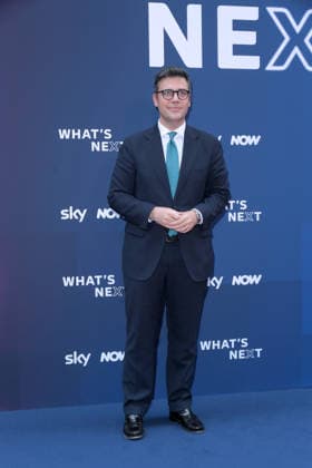 IPA86486507 - Milan, Sky What™s Next arrivals at the evening event at the Teatro Lirico Fabio Vitale  Copyright: xAlbertoxTerenghix xComi Terenghix 86486507