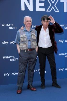 IPA86486522 - Milan, Sky What™s Next arrivals at the evening event at the Teatro Lirico Cochi Ponzoni, Paolo Jannacci  Copyright: xAlbertoxTerenghix xComi Terenghix 86486522