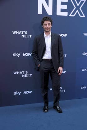 IPA86486594 - Milan, Sky What™s Next arrivals at the evening event at the Teatro Lirico Lino Guanciale  Copyright: xAlbertoxTerenghix xComi Terenghix 86486594
