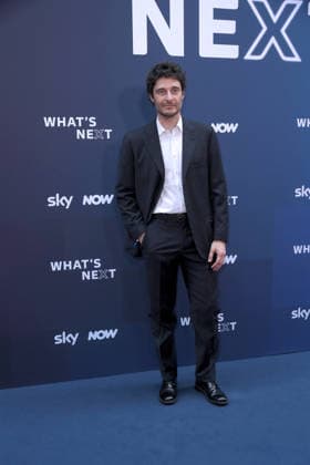 IPA86486595 - Milan, Sky What™s Next arrivals at the evening event at the Teatro Lirico Lino Guanciale  Copyright: xAlbertoxTerenghix xComi Terenghix 86486595