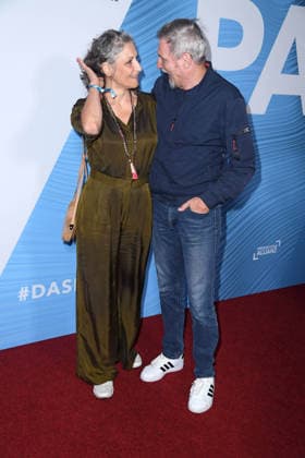 Stefan Jürgens mit Ehefrau Boriana Bo Rosenmüller beim FEST DER PRODUKTIONSALLIANZ im Tipi am Kanzleramt in Berlin am 07.07.2026 *** Stefan Jürgens with his wife Boriana Bo Rosenmüller at the FEST DER PRODUKTIONSALLIANZ at the Tipi am Kanzleramt in Berlin on July 7, 2026