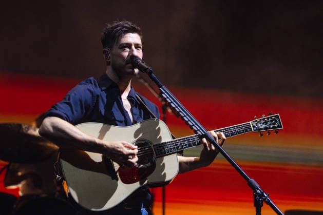 IPA86487392 - Marcus Mumford, a member of the band Mumford &amp; Sons, performs as part of the Prizefighter Tour at Rock in Roma on July 7, 2026, at the Ippodromo delle Capannelle in Rome, Italy.  Copyright: xEmanuelaxVertolli LiveMediax xx 86487392