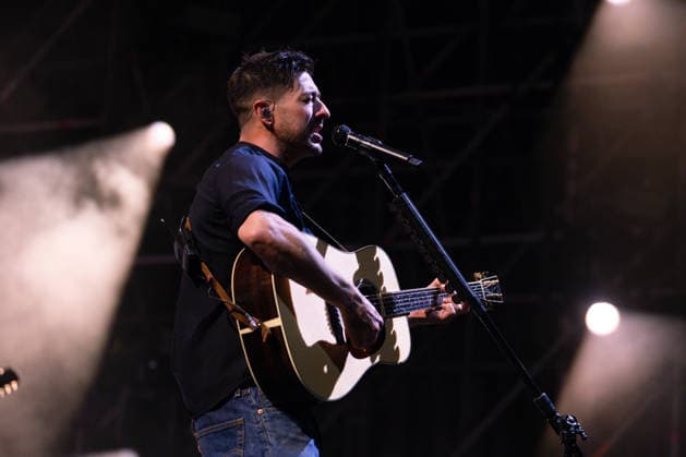 IPA86487398 - Marcus Mumford, a member of the band Mumford &amp; Sons, performs as part of the Prizefighter Tour at Rock in Roma on July 7, 2026, at the Ippodromo delle Capannelle in Rome, Italy.  Copyright: xEmanuelaxVertolli LiveMediax xx 86487398