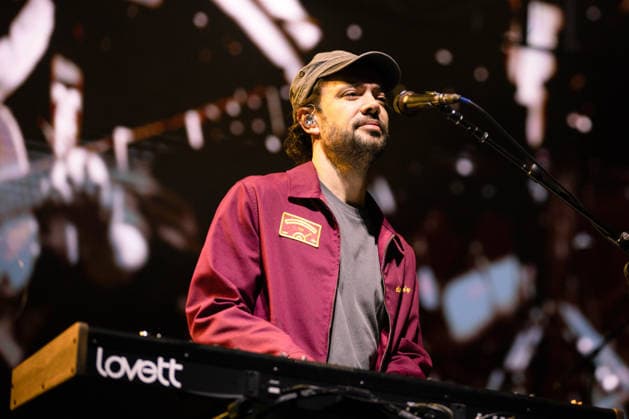 IPA86487477 - Ben Lovett, a member of the band Mumford &amp; Sons, performs as part of the Prizefighter Tour at Rock in Roma on July 7, 2026, at the Ippodromo delle Capannelle in Rome, Italy.  Copyright: xEmanuelaxVertolli LiveMediax xx 86487477