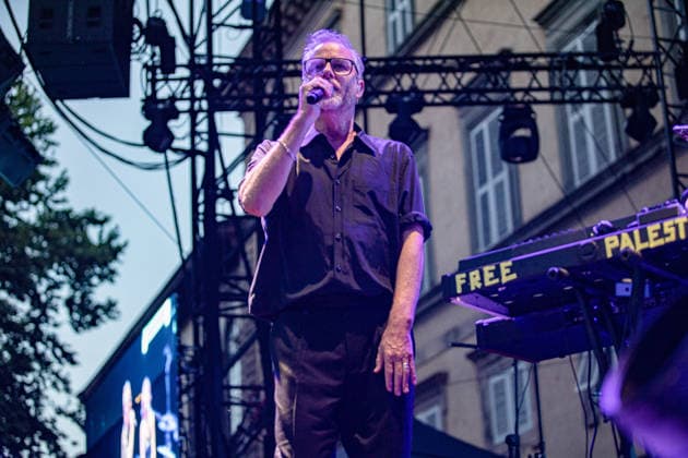 July 7, 2026, Lucca, Toscana, Italy: American singer-songwriter Matt Berninger of the indie-rock band, The National performs live on the stage during the twenty-seventh edition of the Lucca Summer Festival 2026 at Piazza Napoleone. Lucca Italy - ZUMAs197 20260707_aaa_s197_195 Copyright: xCarloxVerganix