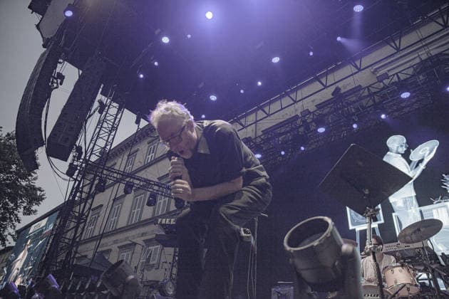 July 7, 2026, Lucca, Toscana, Italy: American singer-songwriter Matt Berninger of the indie-rock band, The National performs live on the stage during the twenty-seventh edition of the Lucca Summer Festival 2026 at Piazza Napoleone. Lucca Italy - ZUMAs197 20260707_aaa_s197_213 Copyright: xCarloxVerganix