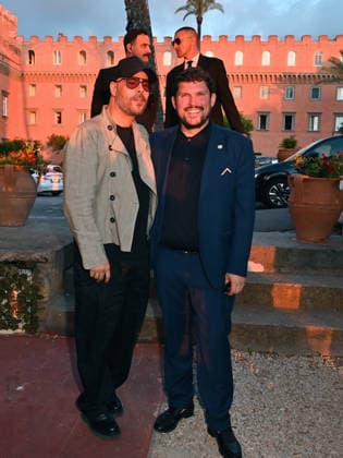 Marco D Amore awarded at the 2026 Social Film Festival in Vico Equense - 07 Jul 2026 Marco D Amore and Giuseppe Alessio Nuzzo attend the 2026 Social Film Festival. Vico Equense Italy Copyright: xAntoninoxD Espositox xSOPAxImagesx DSC_3343