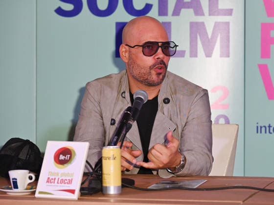 Marco D Amore awarded at the 2026 Social Film Festival in Vico Equense - 07 Jul 2026 Marco D Amore attends the 2026 Social Film Festival. Vico Equense Italy Copyright: xAntoninoxD Espositox xSOPAxImagesx DSC_3498