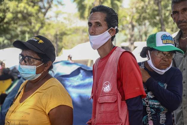 Aftermath of the Earthquake in Caraballeda, La Guaira, Venezuela CARABALLEDA, LA GUAIRA, VENEZUELA JULY 7, 2026: Displaced families shelter in temporary camps following the devastating earthquakes that struck Venezuela s Caribbean coast. Thousands of residents remain without permanent housing as humanitarian organizations provide emergency assistance, while rescue and recovery operations continue across the hardest-hit communities in La Guaira state. Authorities say the earthquakes have killed at least 3,685 people, injured more than 16,700, left thousands missing, and displaced nearly 18,000 residents. CARABALLEDA Venezuela (Bolivarian Republic of) Copyright: x xLauraxdexChiclanax xJNAxPressx